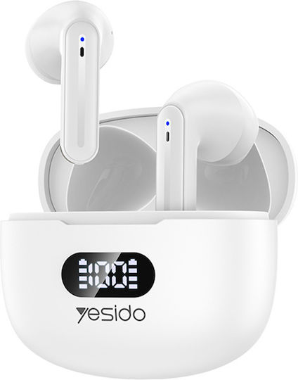 Yesido TWS19 Earbud Bluetooth Handsfree Earphones with Charging Case Black view 2