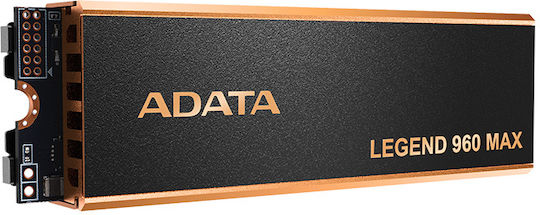 Adata Legend 960 MAX SSD 1TB M.2 Type with PCI Express 4.0 Connection and Heatsink ALEG-960M-1TCS view 3