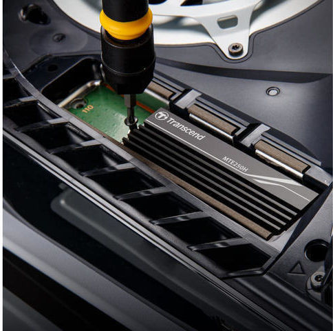 Transcend MTE250H SSD 2TB M.2 Type with PCI Express 4.0 Connection and Heatsink TS2TMTE250H view 5