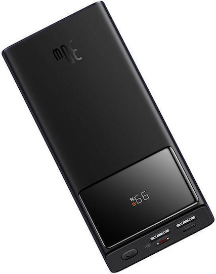 Baseus Star-Lord Power Bank 20000mAh 30W with 2 USB-A Ports and USB-C Port Power Delivery Black vue 9