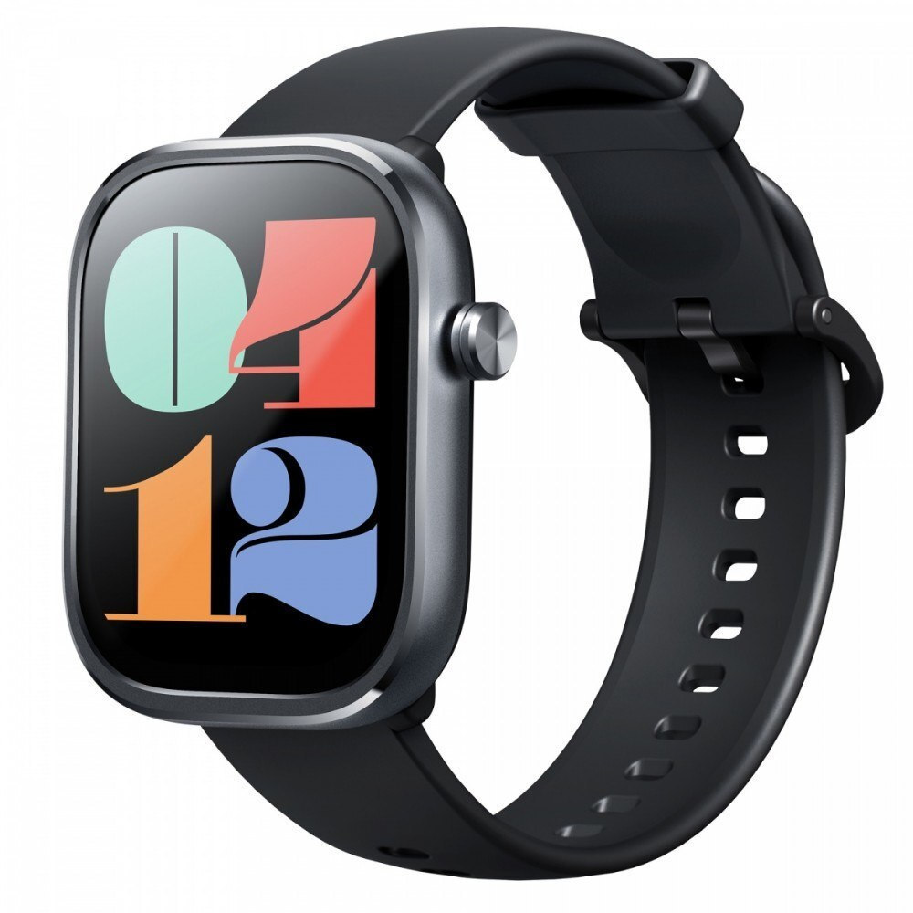 Mibro C4 51mm Smartwatch with Heart Rate Monitor (Black)