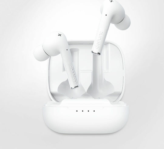 Defunc True Gaming In-ear Bluetooth Handsfree Earphones with Sweat Resistance and Charging Case White vue 2