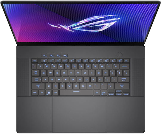 Asus ROG Zephyrus G16 (GA605WV-R9161W) 16" OLED QHD+ 240Hz (Ryzen AI 300 Series-9 HX 370/16GB/1TB SSD/GeForce RTX 4060/W11 Home) Eclipse Gray (US Keyboard) view 2