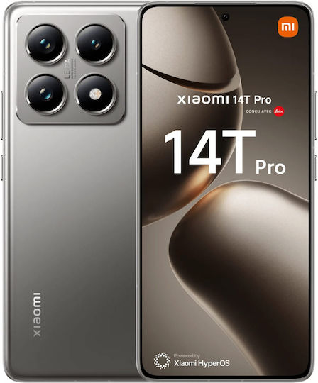 Xiaomi 14T Pro 5G Dual SIM (12GB/1TB) Titan Grey view 3