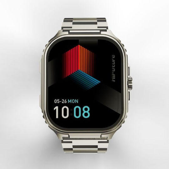 HiFuture Ultra3 Pro Smartwatch (Silver) view 3