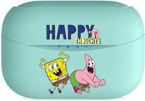 OTL Spongebob Squarepants In-ear Bluetooth Handsfree Earphones with Charging Case Multicolour view 2