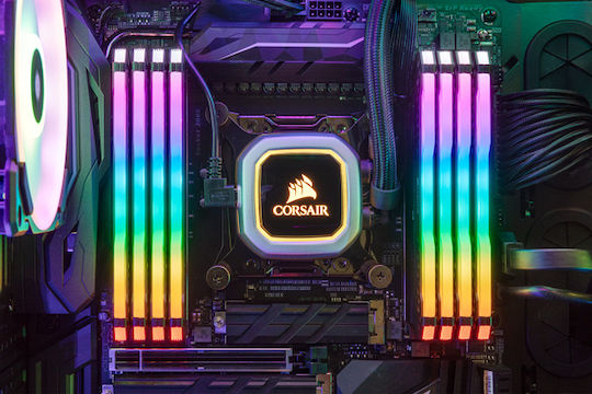 Corsair Vengeance RGB Pro DDR4 32GB RAM with 2x16GB Modules and Speed 2666 for Desktop CMW32GX4M2A2666C16 view 6