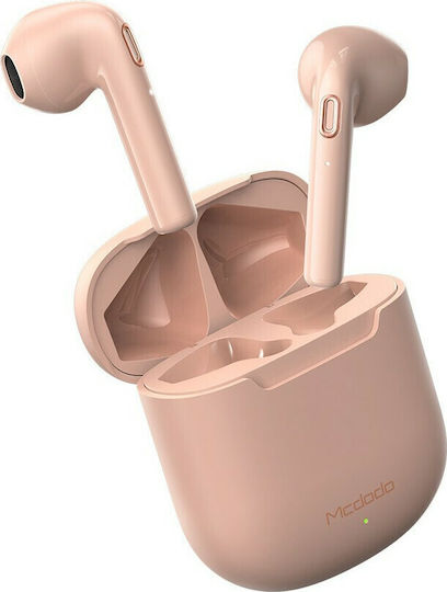 Mcdodo HP-7882 Earbud Bluetooth Handsfree Earphones with Charging Case Pink view 4