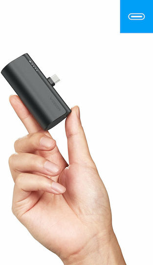 Veger V0556 Power Bank 5000mAh 20W with USB-C Port Power Delivery Black view 3