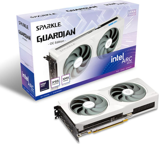 Sparkle ARC B570 10GB GDDR6 GUARDIAN LUNA OC Graphics Card
