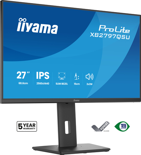 Iiyama XB2797QSU-B1 Monitor 27" QHD 2560x1440