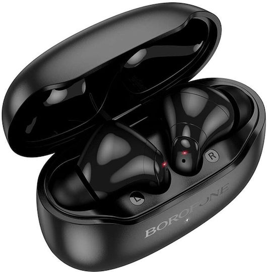 Borofone FQ1 Shine In-ear Bluetooth Handsfree Earphones with Charging Case Black vue 4