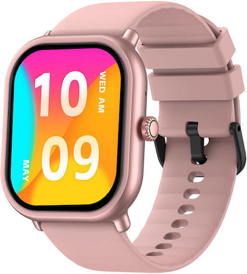 Zeblaze GTS 3 Pro Smartwatch with Heart Rate Monitor (Pink) view 2