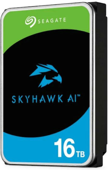 Seagate SkyHawk AI 16TB HDD Hard Drive 3.5" SATA III 7200rpm for Server ST16000VE004 vista 5
