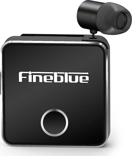 Fineblue F1 In-ear Bluetooth Handsfree Earphone Lapel Black view 1