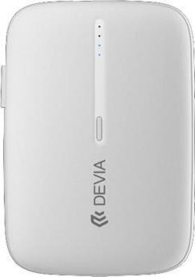 Devia Power Bank 10000mAh 10W White view 1