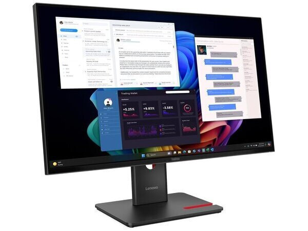 Lenovo ThinkVision T27UD-40 IPS Monitor 27" 4K 3840x2160 with Response Time 6ms GTG view 2