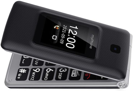MyPhone Tango Dual SIM (125MB) Mobile with Large Buttons Black view 4