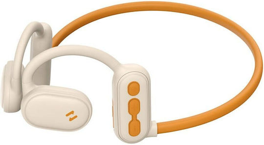 Havit E553BT Open Ear Bluetooth Handsfree Earphones with Sweat Resistance Beige