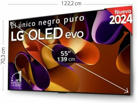 LG Smart Television 55" 4K UHD OLED OLED55G45LW HDR (2024) Ansicht 5