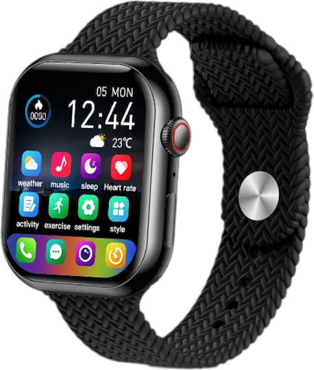 Z81 Pro Max Smartwatch with Heart Rate Monitor (Black)