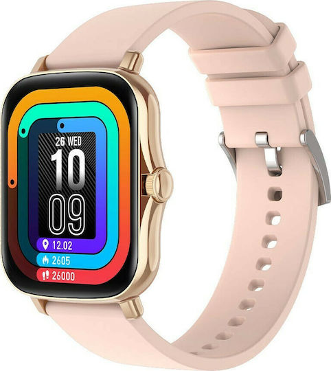Colmi P8 Plus 43mm Smartwatch with Heart Rate Monitor (Gold) view 2