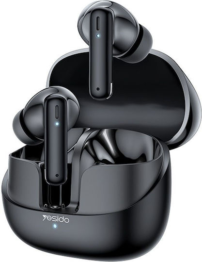 Yesido TWS26 In-ear Bluetooth Handsfree Earphones with Charging Case Black view 1