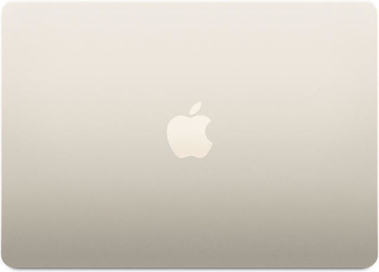 Apple MacBook Air 13" (2024) 13.6" Retina Display (M3-8-core/16GB/256GB SSD) Starlight (International English Keyboard) view 6
