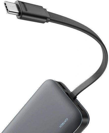 Cuktech LPB200N Power Bank 20000mAh 40W with USB-A Port and USB-C Port Gray view 4