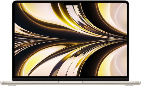 Apple MacBook Air 13.6" (2022) QHD+ (M2-8‑core/8GB/256GB SSD) Starlight (GR Keyboard)