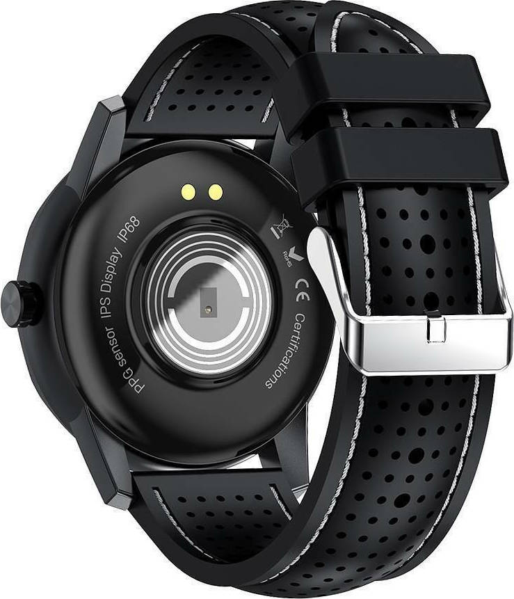 Colmi Sky 1 Plus 43mm Smartwatch with Heart Rate Monitor (Black) view 3