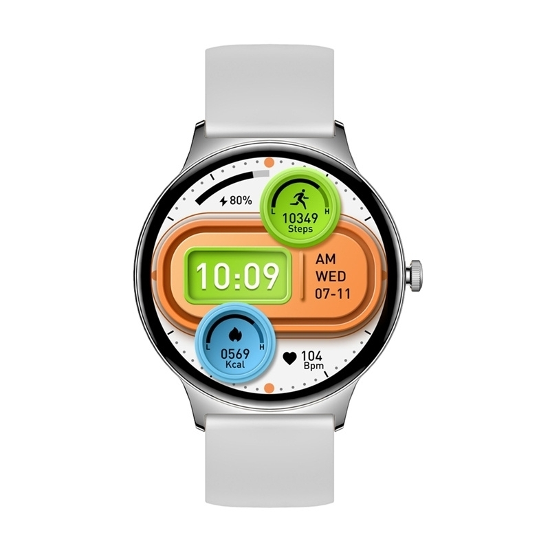 Colmi V89 Smartwatch with Heart Rate Monitor Silver view 3
