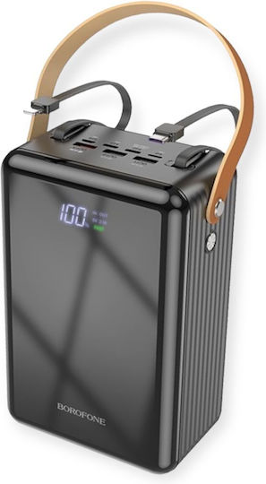 Borofone BJ32 Power Bank 80000mAh with 3 USB-A Ports Quick Charge 3.0 Black view 2