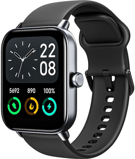 Bea-fon 101 45mm Smartwatch with Heart Rate Monitor (Black-Gray)