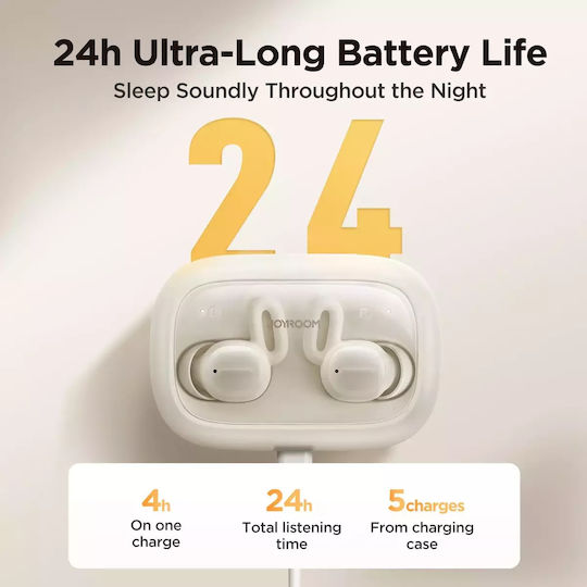 Joyroom JR-TS1 Sleep In-ear Bluetooth Handsfree Earphones with Charging Case Black vista 4