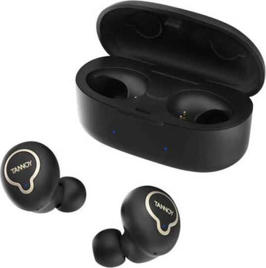 Tannoy Life Buds Bluetooth Handsfree Earphones with Charging Case Black