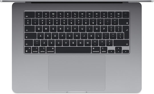 Apple MacBook Air 15" (2024) 15.3" Retina Display (M3-8-core/24GB/512GB SSD) Space Gray (International English Keyboard) view 2