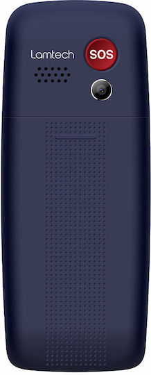 Lamtech Tiny L II Dual SIM Mobile with Large Buttons Blue view 3