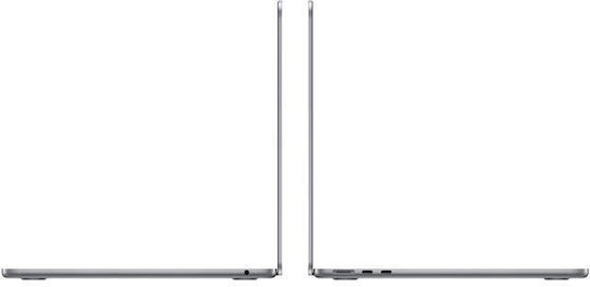 Apple MacBook Air 13" (2024) 13.6" Retina Display (M3-8-core/16GB/256GB SSD) Space Gray (International English Keyboard) view 3
