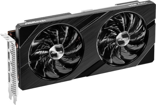 ASRock ARC A580 8GB GDDR6 Clallenger OC Graphics Card (90-GA3JZZ-00UANF) vue 3