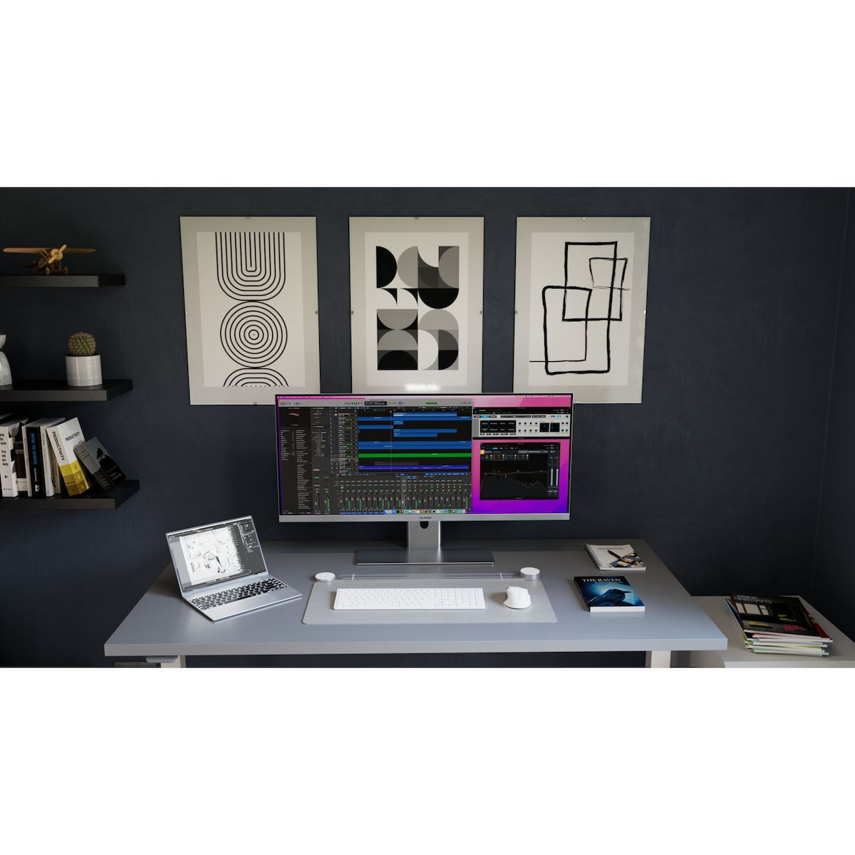 Alogic Edge 40 Ultrawide IPS Monitor 40" 5120x2160 With Response Time 14ms GTG Gray view 8