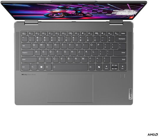 Lenovo Yoga 7 14AHP9 14" OLED FHD+ Touchscreen (Ryzen 7-8840HS/16GB/512GB SSD/W11 Home) (US Keyboard) view 8