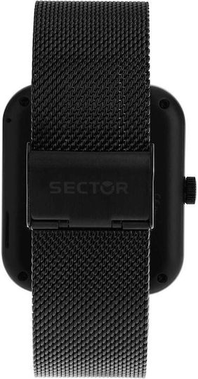 Sector S03 Pro Light Bracelet Gift Set Stainless Steel Smartwatch (Black) view 5