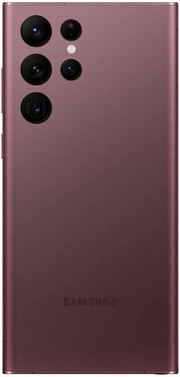 Samsung Galaxy S22 Ultra 5G Dual SIM (8GB/128GB) Burgundy view 3