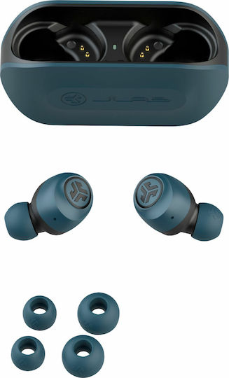 Jlab GO Air In-ear Bluetooth Handsfree Earphones with Sweat Resistance and Charging Case Blue vue 5