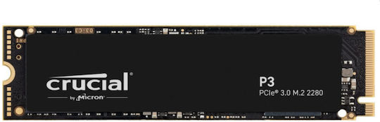 Crucial P3 Plus SSD 1TB M.2 NVMe PCI Express 4.0 CT1000P3PSSD8T view 2