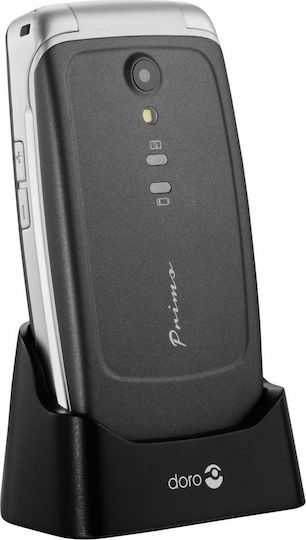 Doro Primo 408 Single SIM Mobile with Buttons Graphite view 8