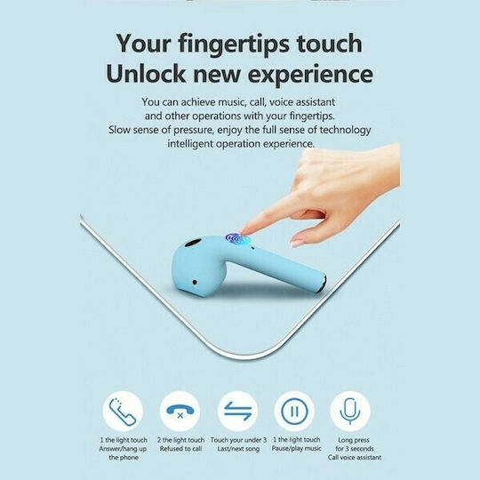 inPods Pro In-ear Bluetooth Handsfree Earphones with Sweat Resistance and Charging Case Blue view 3