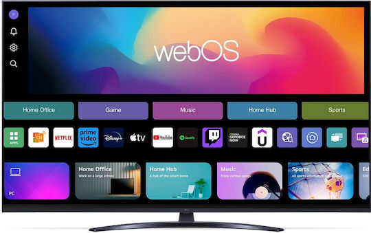 LG Smart Television 55" 4K UHD LED 55UT81003LA HDR (2024) view 2