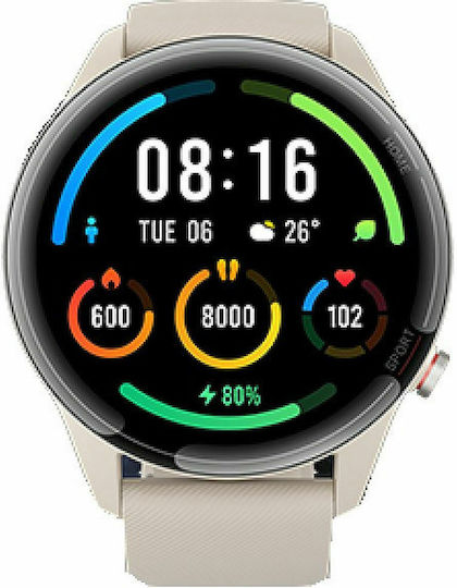 Xiaomi Mi Watch Waterproof with Heart Rate Monitor (Beige) view 4